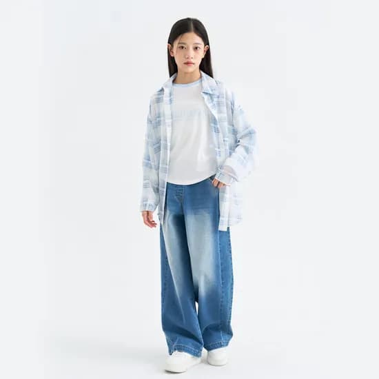 더데이걸 박시핏 쿨 셔츠 TGBW26301