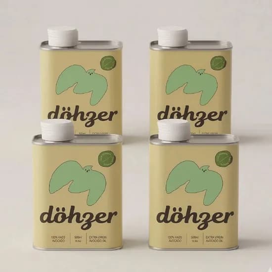 도저 엑스트라버진 아보카도오일 빛차단 냉압착 500ml, 4개