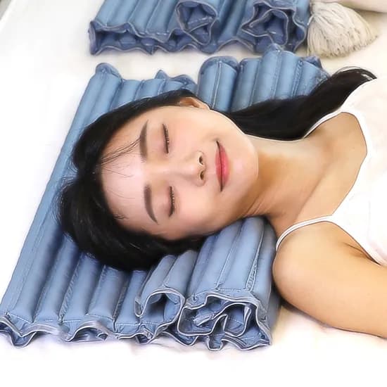 거북목 베개 슬리피롤 아기매트 캠핑용베개 2개
