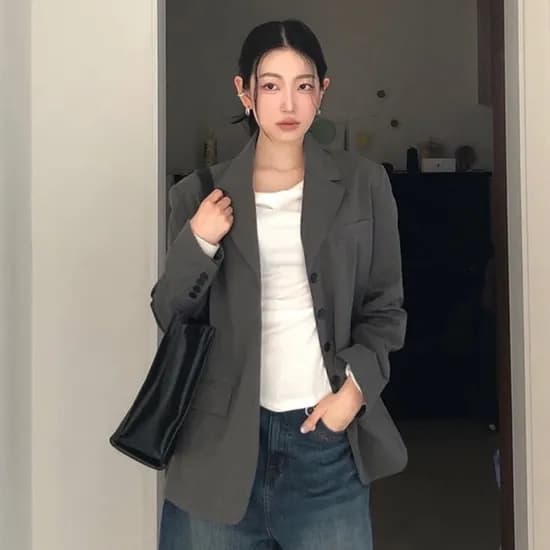 벨티드 테일러드 자켓 J1JK121D 109,000원