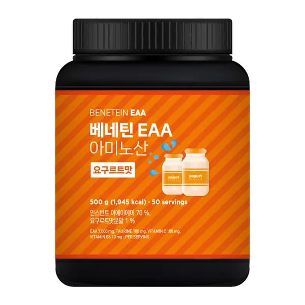 베네틴 EAA 7000 필수 아미노산 보충제 요구르트맛 500g 1개