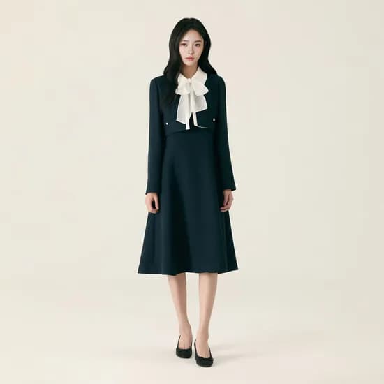 로엠 자켓형 2in1 롱 원피스 RMOWG12ST3