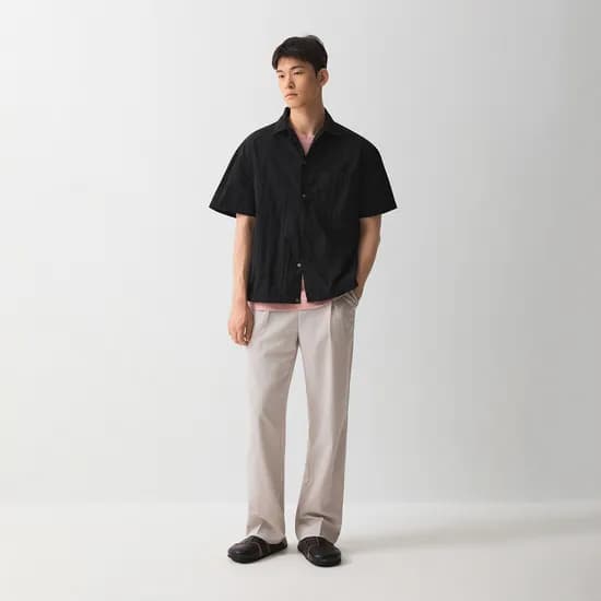 스파오 와이드 슬랙스 SPTAG25M51 19,900원