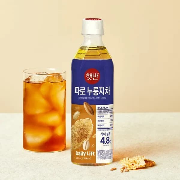 햇반 파로 누룽지차 500ml 24개