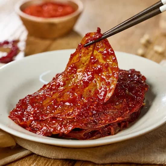 항아리반찬 양념 콩잎 500g