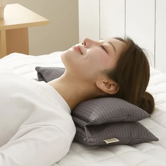 집앤콕 원적외선 베개 일자목 거북목 경추목베개 목디스크 경추베개