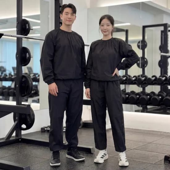 땀복세트 남자 트레이닝세트 런닝복 헬스복 다이어트 조깅복