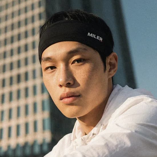 마일러 실리핏 헤어밴드 스포츠 운동 러닝 등산 땀흡수 머리 헤드밴드