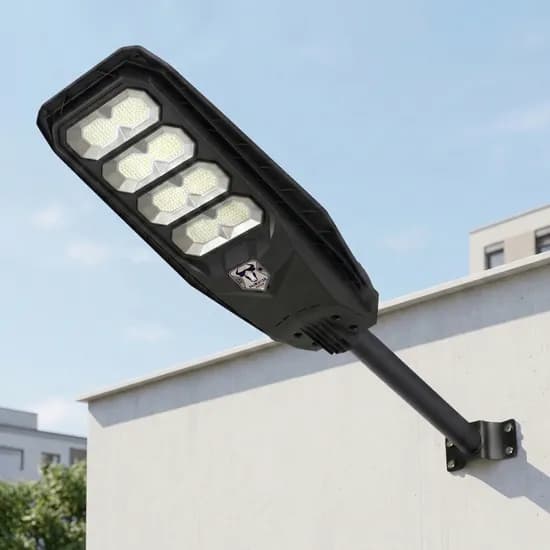 신형 태양광 LED 가로등 헤드 태양열 센서 벽등 도로 LED 보안등 헤드 전등 400W