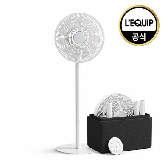 리큅 무선 BLDC 선풍기 서큘레이터 무소음 저소음 접이식 LSF-2000WH