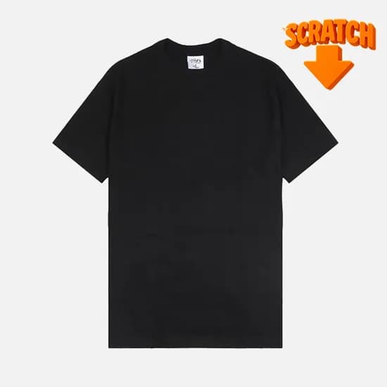 샤카웨어 7.5oz 맥스 헤비웨이트 반팔티 BLACK-SCCP-020