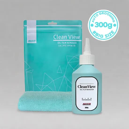 오토그루밍 클린뷰 자동차 유막제거제 300g