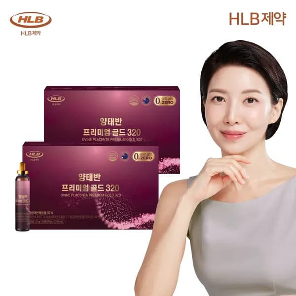 HLB제약 양태반 프리미엄 골드 320 고함량 무당 30개입 2개
