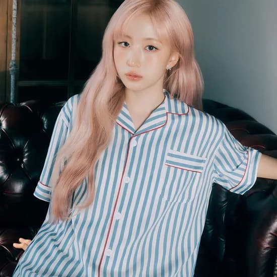 실크핏 토브 반팔 파자마 카라 커플 잠옷 세트 여름 홈웨어 남녀공용