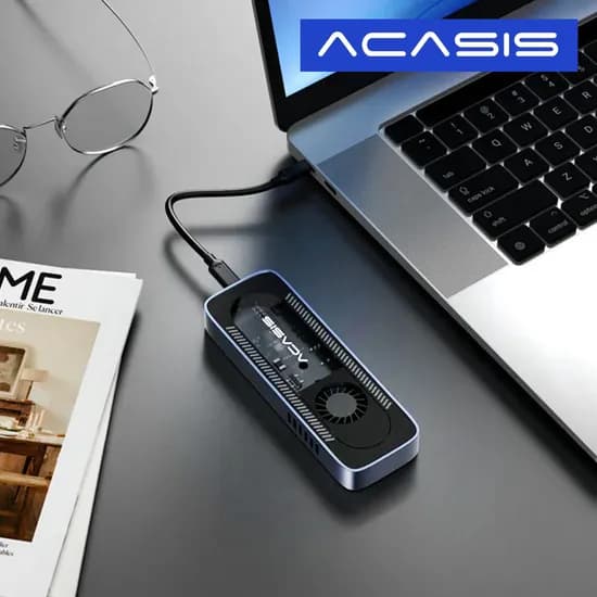 아카시스 EC-6608Air M.2 NVMe 10Gbps 외장SSD 케이스 SSD 외장케이스 인클로저 외장형 테슬라 블랙박스 감시모드용