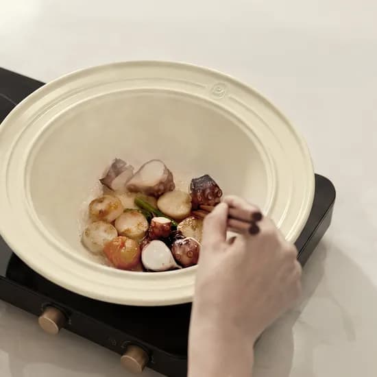 프렘 인덕션 요리용 플레온 무쇠그릇 28cm 파스타볼 43,900원