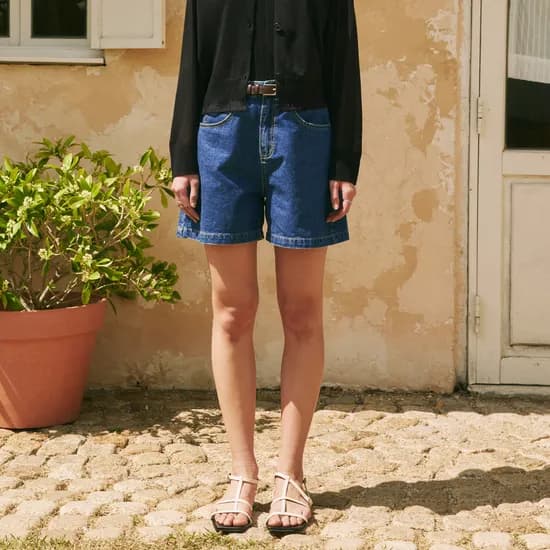 베이직 데님 쇼츠 BASIC DENIM SHORTS / INDIGO