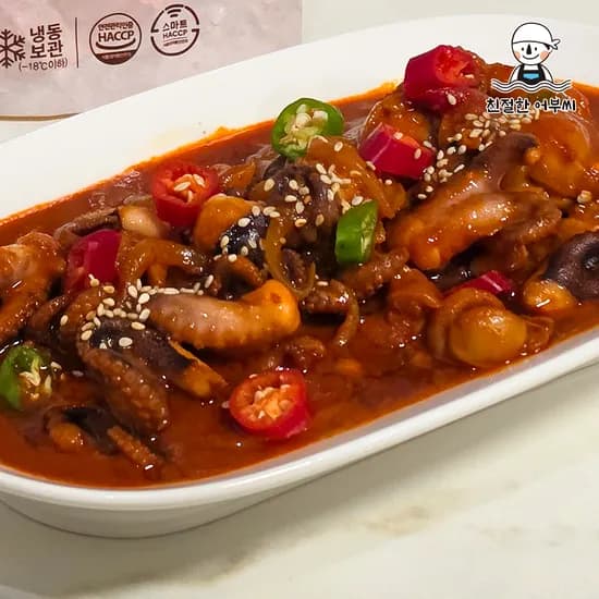 주꾸미 볶음 쭈꾸미 300g 간편식 술안주