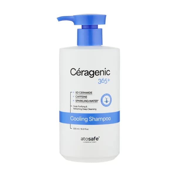 세라제닉 365+ 두피청정 스칼프 쿨링 스파 약산성 샴푸 500ml