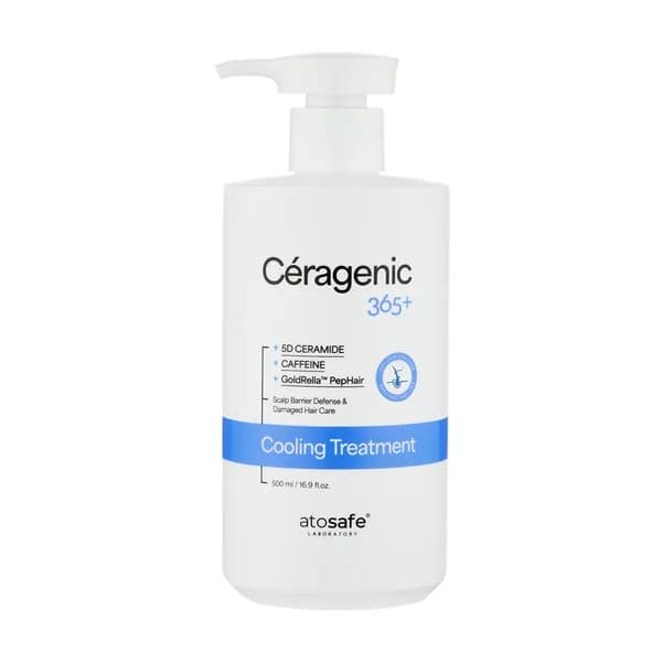 세라제닉 365+ 두피청정 스칼프 쿨링 스파 약산성 트리트먼트 500ml