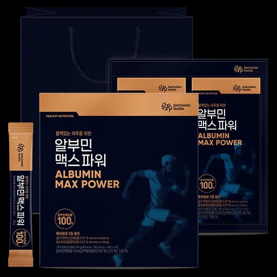 웰라이프 알부민 맥스 파워 SET 20g 15포x2입