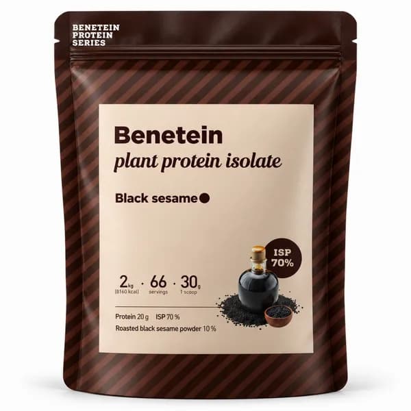 베네틴 플랜트 프로틴 단백질 쉐이크 아이솔레이트 흑임자맛 2kg