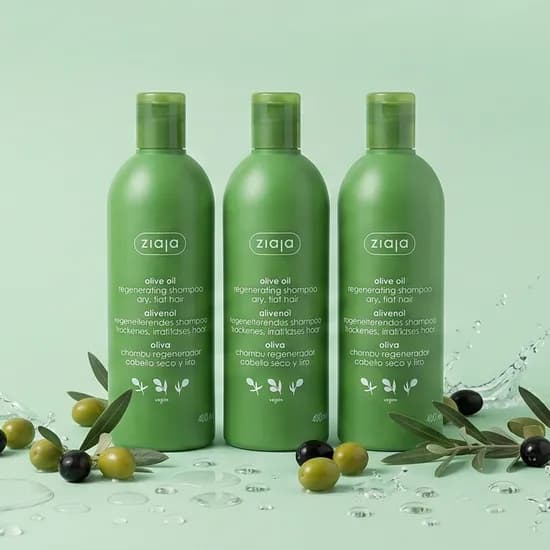 지아자 내추럴 올리브 비건 샴푸 400ml 3개