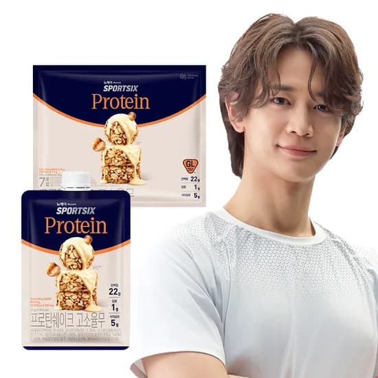 뉴케어 스포식스 프로틴쉐이크 단백질쉐이크 고소율무 7포 315g, 1개
