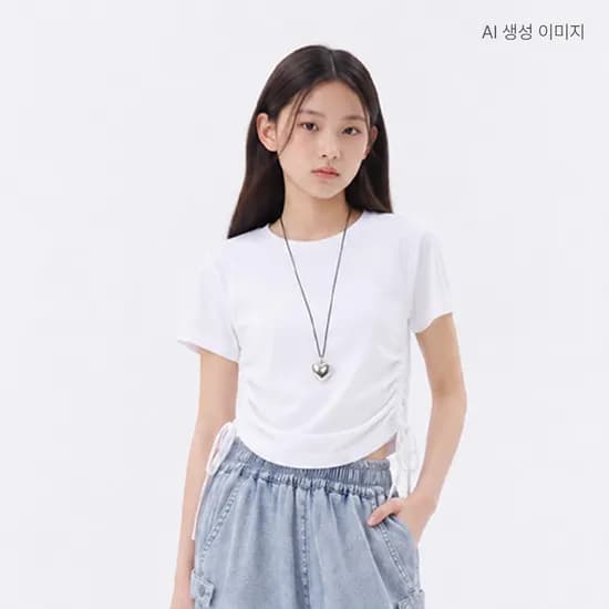 더데이걸 위드 넥클리스 셔링티 TGRA26512