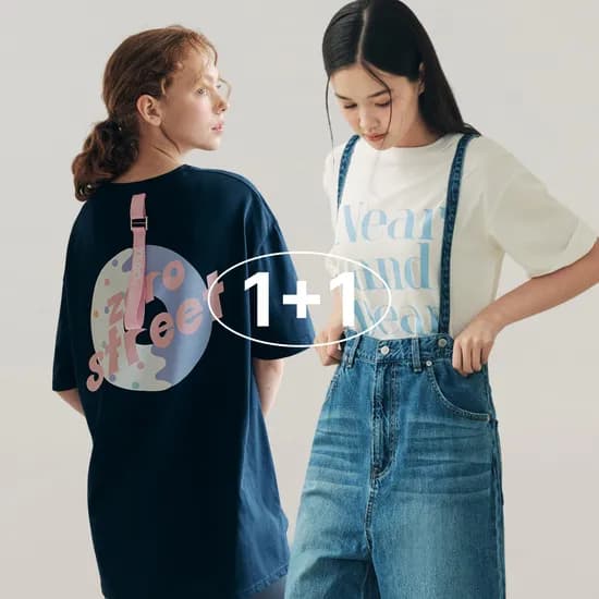 오버핏 그래픽 티셔츠 OVERSIZED GRAPHIC T-SHIRT