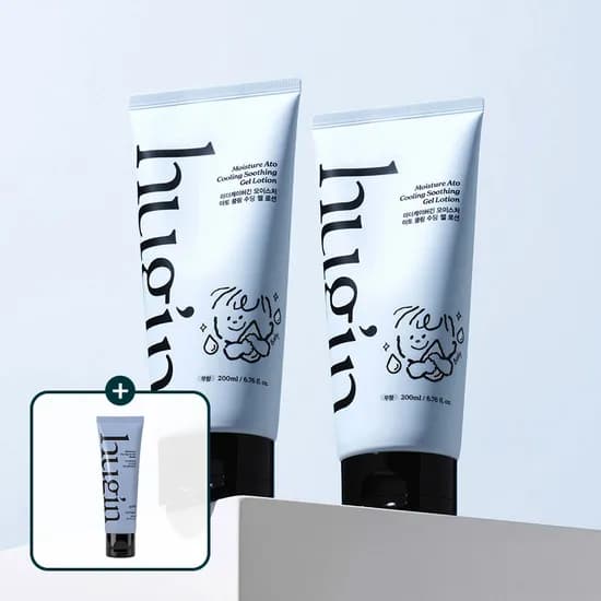 허긴 아기 수딩젤 로션 태열 보습 진정 신생아 200ml 2개 베이비워시
