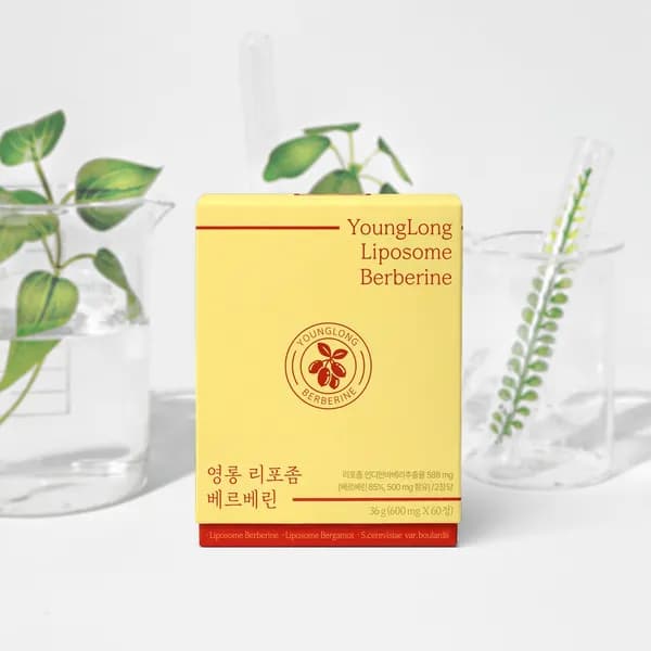 영롱 리포좀 베르베린 500mg 순도85% 우먼 1개월분