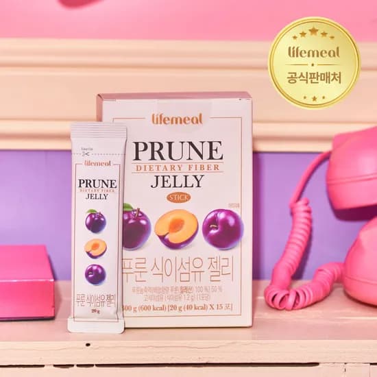 라이프밀 프룻 젤리 스틱 이너뷰티 [15포] 푸룬 식이섬유, 300g, 1개
