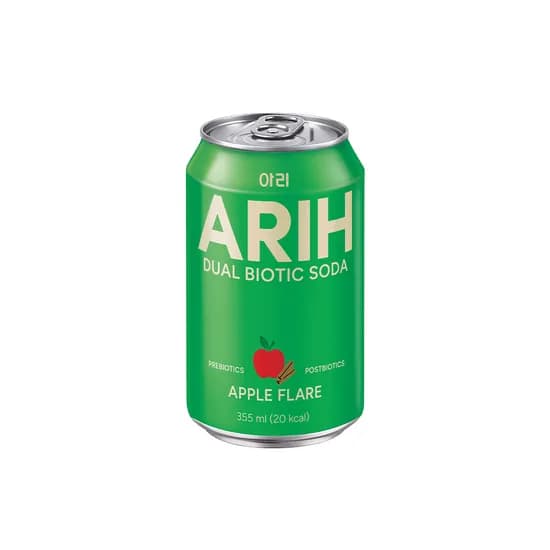 아리 ARIH 듀얼바이오틱 소다 애플 플레어 1BOX(355ml x 24입)