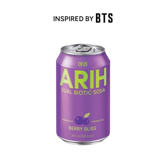 아리 ARIH 듀얼바이오틱 소다 베리 블리스 1BOX 355ml x 24입