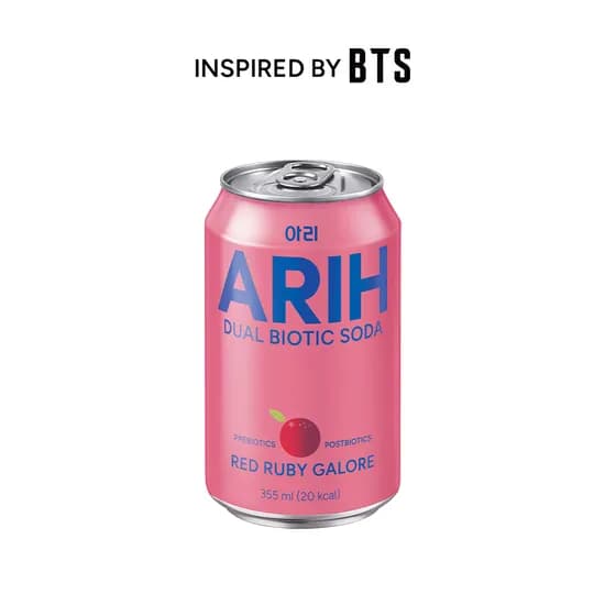 아리 ARIH 듀얼바이오틱 소다 레드 루비 갈로어 1BOX 355ml x 24입