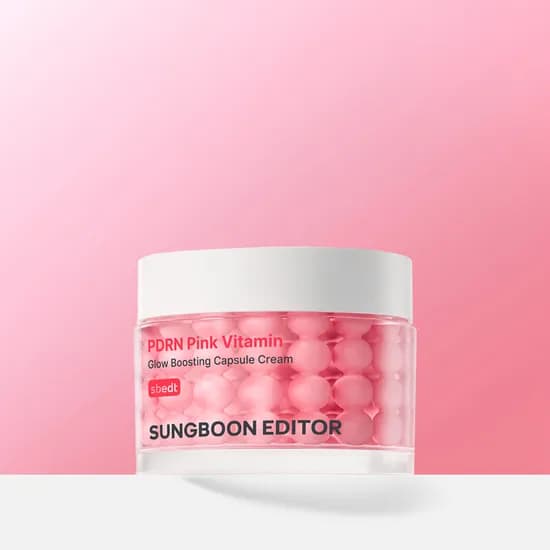 성분에디터 PDRN 핑크 비타민 글로우 부스팅 캡슐 크림 50ml, 1개