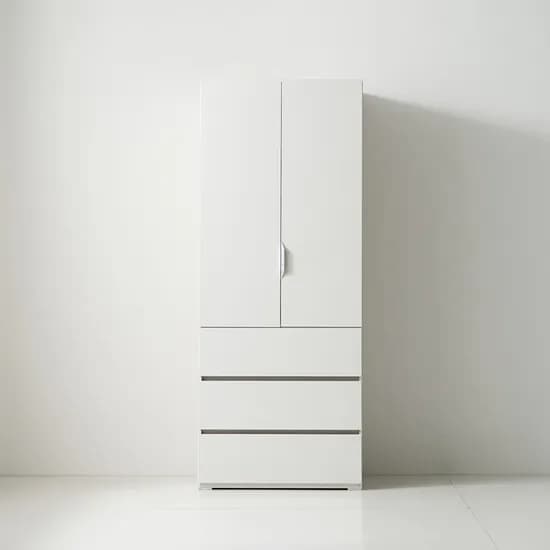 따숨 모듈 옷장 안방 드레스룸 키큰 이불장농 800x605x2000mm 3단서랍형 화이트 179,000원