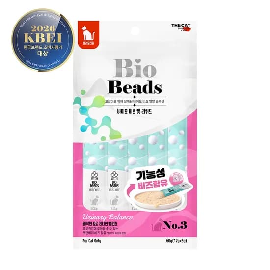더캣 비비캣 캡슐이 보이는 고양이 짜먹는 영양 간식 유리너리, 60g, 1개