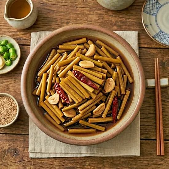 아삭하고 새콤달콤한 간장 마늘쫑 장아찌 1kg
