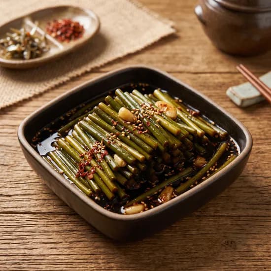 간장 마늘쫑 장아찌 2kg
