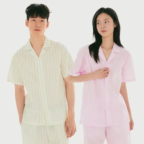 [COMFORT] 스파오 코튼 반팔 파자마 SPLOG37A05