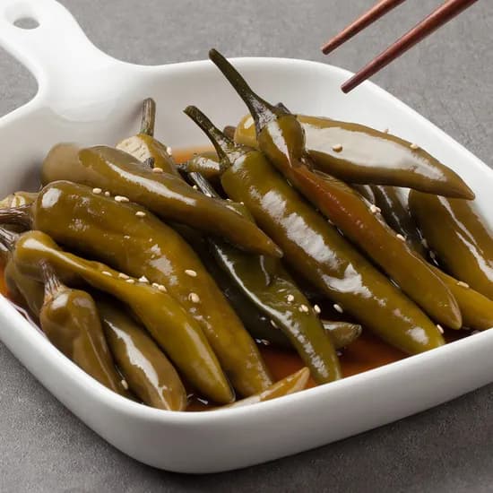 항아리반찬 매콤새콤 밥도둑 간장고추 장아찌 2kg