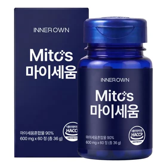 마이토스 마이세움 혼합물 추출물 남성 활력 영양제 블랙마카 아르기닌 60정 1개