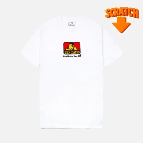 벤데이비스 클래식 로고 반팔티 9063-WHITE-SC0000004789