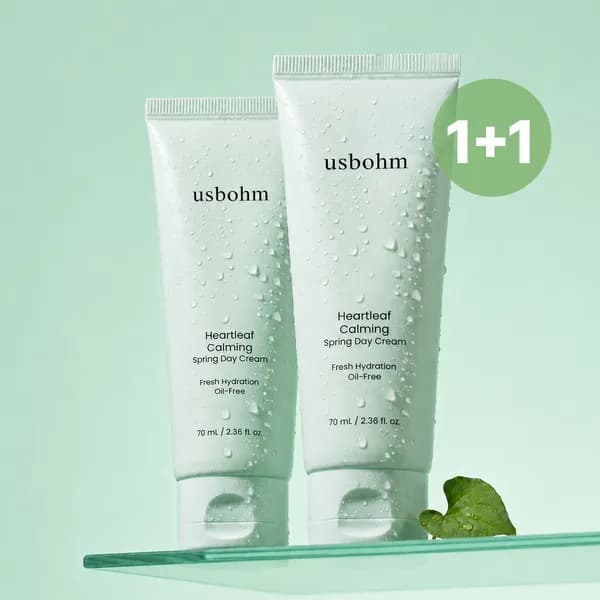 어스봄 어성초 수분 진정 오일프리 저자극 봄날 크림 70ml 2개