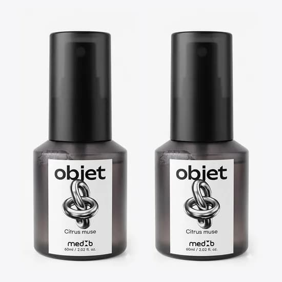 메드비 오브제 시트러스 뮤즈 퍼퓸 미스트 시트러스머스크향, 60ml, 2개