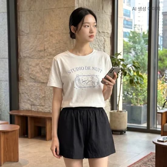 로엠 프린팅 티셔츠 RMHWG37R15