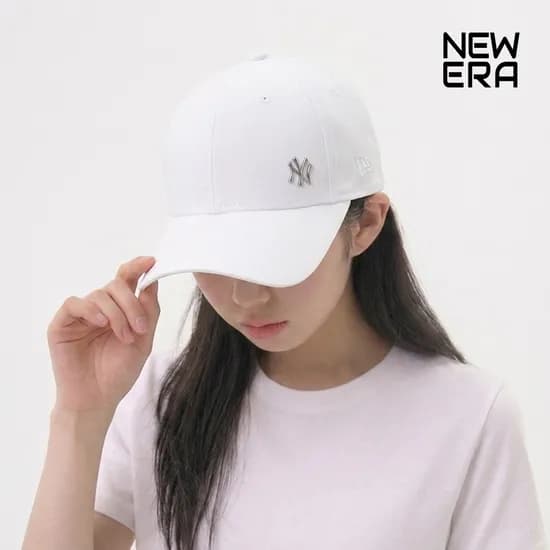 뉴에라 MLB 모자 플로리스 뉴욕 양키스 볼캡 화이트 11209938