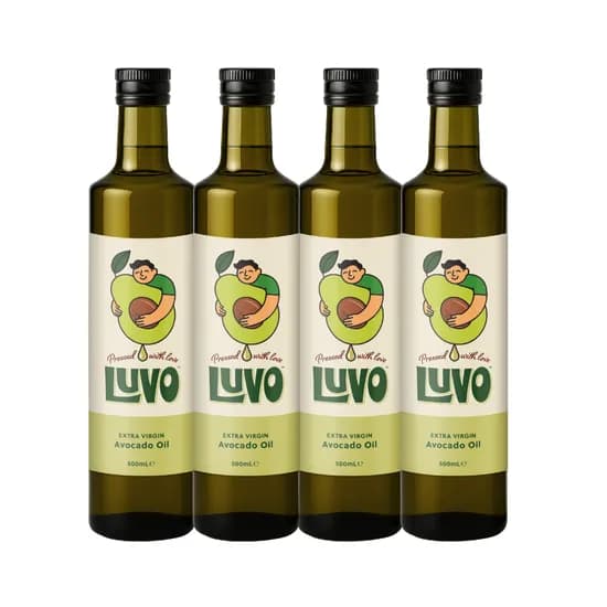 루보 뉴질랜드 엑스트라버진 아보카도오일 냉압착 500ml 4개